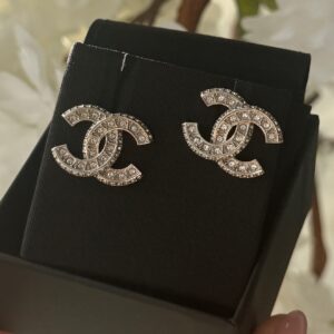 Kolczyki Chanel CC