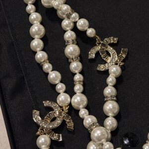 Chanel Pearl Perły Naszyjnik