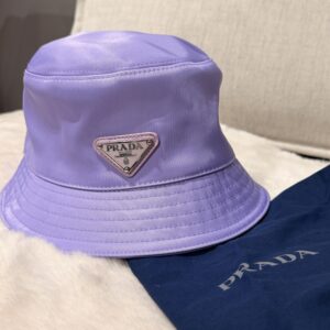 Kapelusz Prada Fioletowy M