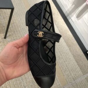 Chanel Mary Jane Black