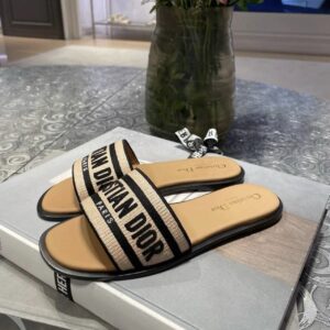 Dior Dway Raffia Leather
