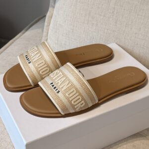 Dior Dway Raffia Leather Light