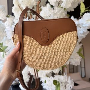 YSL Raffia Bag