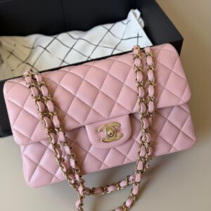 Chanel Classic Flap Small Pink Lambskin