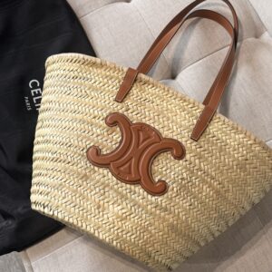 Celine Raffia Bag Large