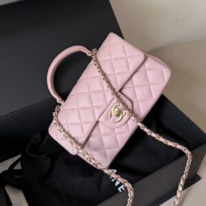 Chanel Mini Lambskin Top Handle