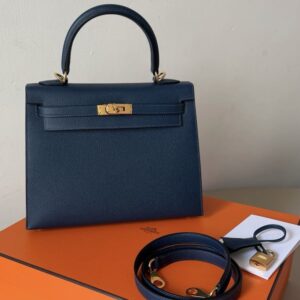 Hermes Kelly 25 Blue De Prusse