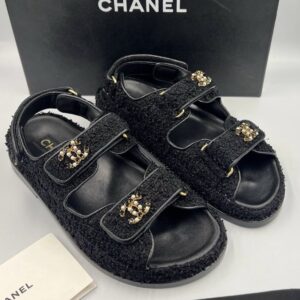 Chanel Dad Sandals 38