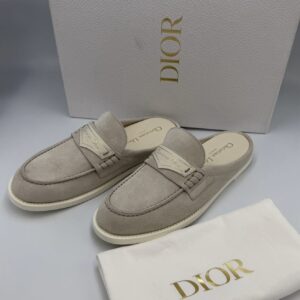 Dior Flats Mule Suede
